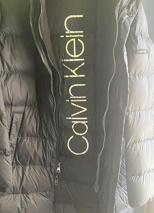 Пуховик чоловічий calvin klein чорний