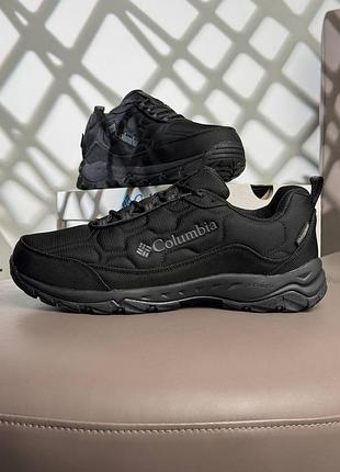 Чоловічі кросівки columbia firecamp iii big size gtx all black
