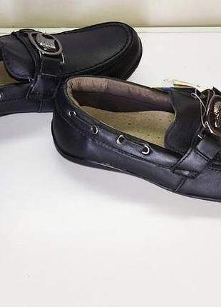Туфлі мокасини для хлопчика b&amp;g р.34 3