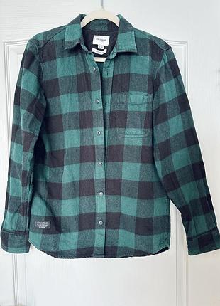 Сорочка тепла pull&bear в клітинку