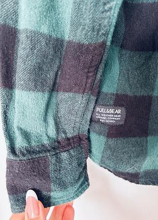 Сорочка тепла pull&bear в клітинку 2