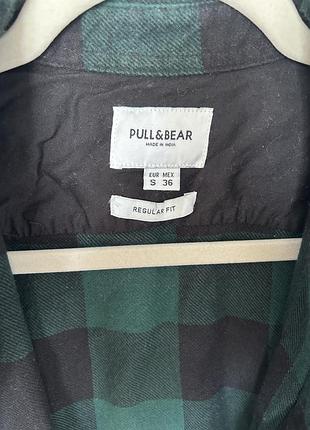 Сорочка тепла pull&bear в клітинку 3