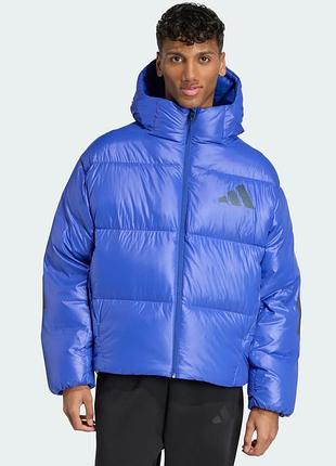 Оригінал! сша! чоловічий зимовий пуховик adidas z.n.e. puffer climawarm jw1515 у новому стані