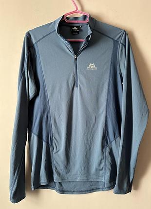 Кофта mountain equipment men's ignis long sleeve zip tee
