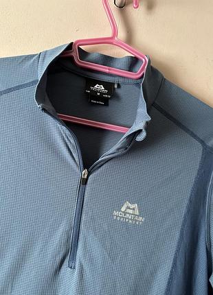 Кофта mountain equipment men's ignis long sleeve zip tee 2