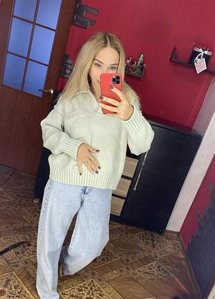 Об'ємний светр 👌 3