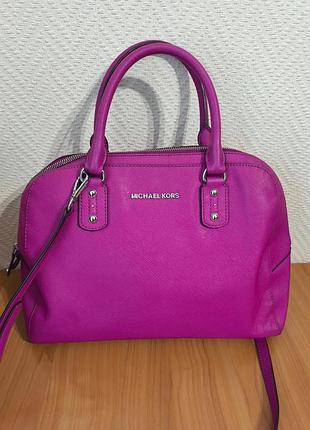 Michael kors оригинальная кожаная сумка