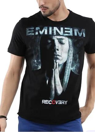 Оригинальная футболка eminem «recovery» от free authority (bioworld) лимитированный мерч