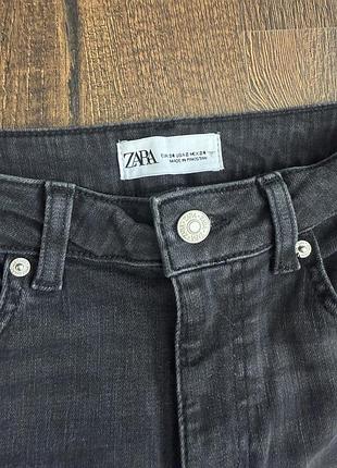 Чорні джинси кльош zara 3