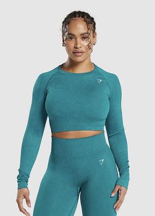 Спортивний костюм жіночий gymshark бірюзовий розмір s