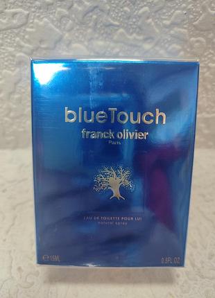Чоловіча туалетна вода franck olivier blue touch об'ємом 15 мл.