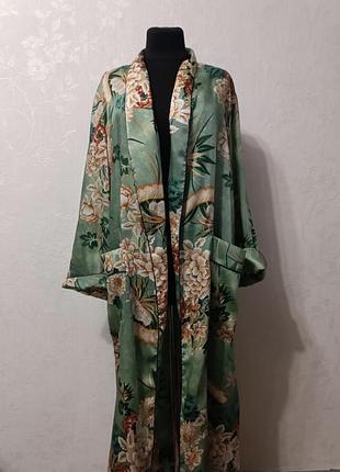 Кімоно сукня на запах від zara