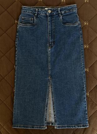 Джинсова спідниця zara
