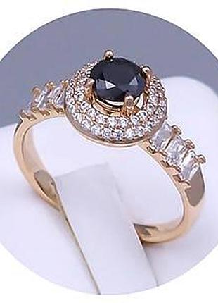 Колечко женское медзолото xuping 18k. р 17, 19. 19