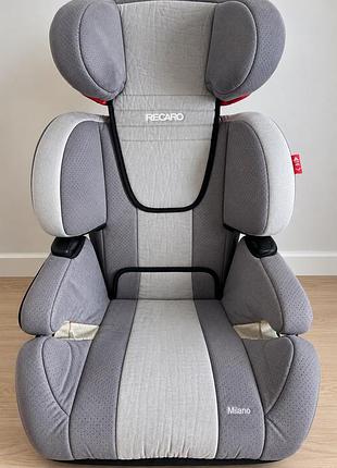 Автокрісло recaro milano asp 15–36 кг, група 2/3