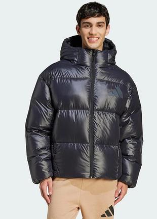 Оригинальн! сша! мужской зимний пуховик adidas z.n.e. puffer climawarm jl6905 в новом состоянии