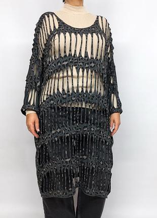 Сукня туніка-накидка в бохо стилі, new collection.