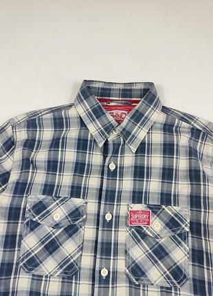Сорочка рубашка superdry роз l 2