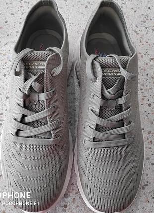Кросівки жіночі skechers сірі 39 розмір