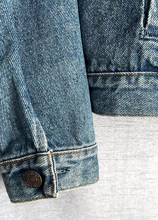 Вінтажна джинсова куртка levi's trucker jacket 5
