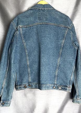 Вінтажна джинсова куртка levi's trucker jacket 6