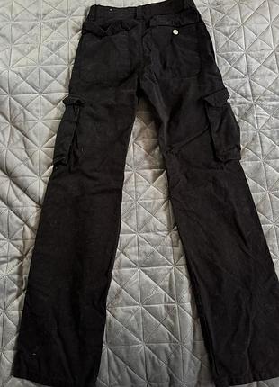 Кароо штани жіночі pull&bear xs/s чорні 2