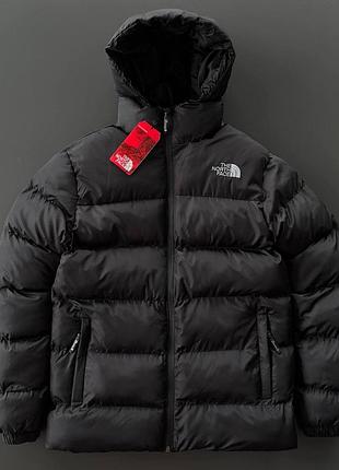 Куртка the north face високоякісна водовідштовхувальна не продуваема плащівка 💨 дві зовнішні кишені, одна внутрішня, холлофайбер  s, m, l, xl, xxl
