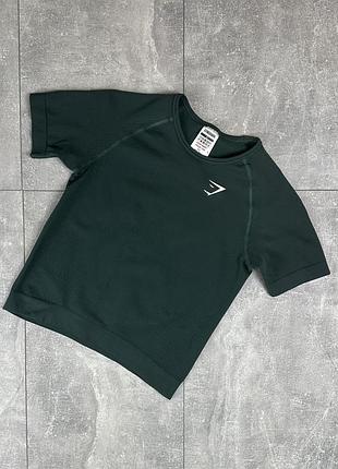 Укорочения футболка gymshark