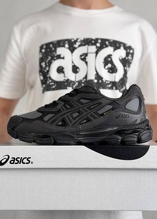 Термо кросівки asics gel-nyc gtx dark grey