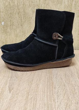 Женские угги из натуральной замши