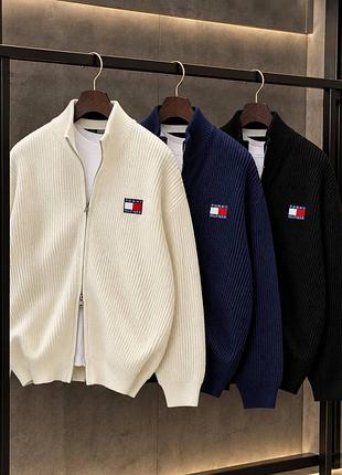 Вязаная зоп кофта tommy hilfiger