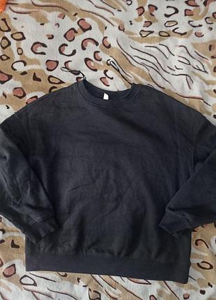 Жіночий світшот оверсайз h&m l -xl