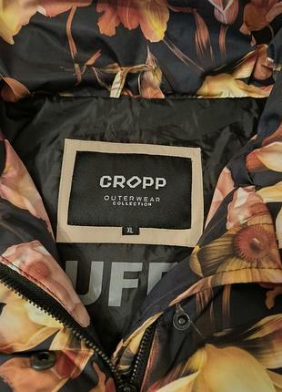 Зимняя куртка cropp пуффер. приятный принт 5