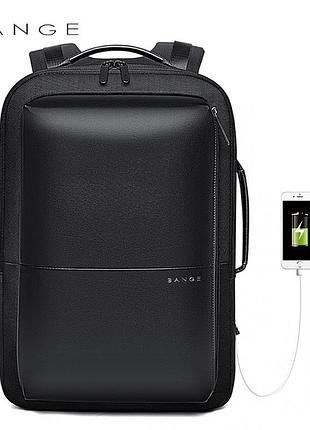 Рюкзак bange (bgs53 black) 15.6" з usb + micro usb чорний