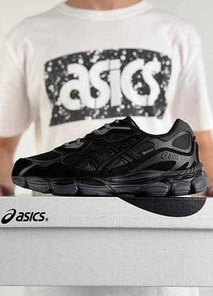 Термо кросівки asics gel-nyc gtx black