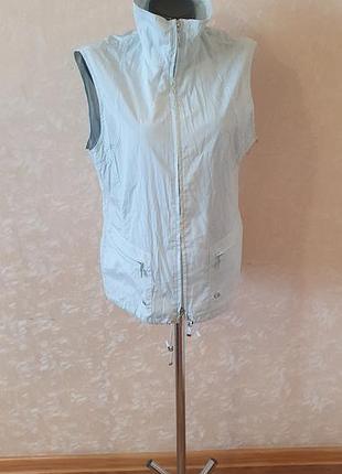 Спортивная жилетка gerry weber sport / легкая ветрозащитная жилетка на сетке