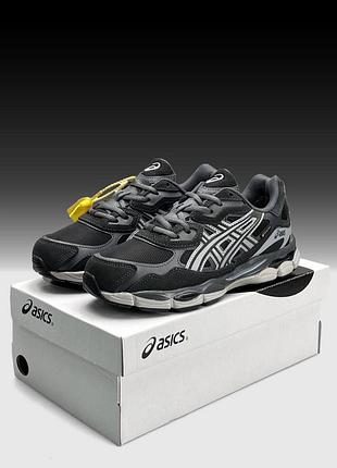 Термо кросівки asics gel-nyc gtx grey white