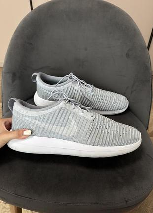 Кросівки чоловічі nike roshe сірі, розмір 46, довжина устілки 31 см