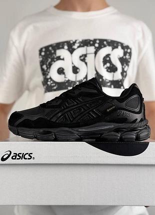 Термо кросівки asics gel-nyc gtx all black
