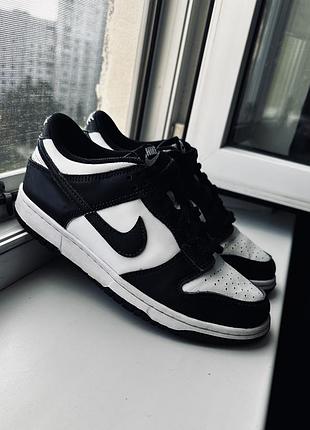Кроссовки nike dunk low retro «panda»  оригинальные 2