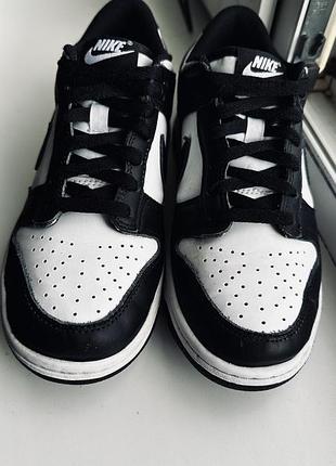 Кроссовки nike dunk low retro «panda»  оригинальные 3