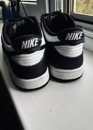 Кроссовки nike dunk low retro «panda»  оригинальные 5