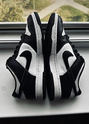 Кроссовки nike dunk low retro «panda»  оригинальные 6