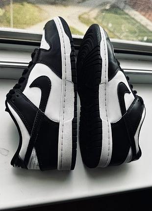 Кроссовки nike dunk low retro «panda»  оригинальные 7