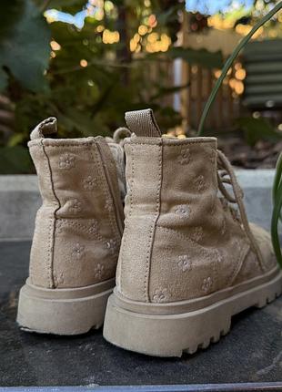 Черевики zara під замш 5