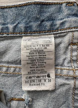 Джинси чоловічі carhartt 7