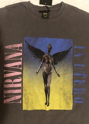 Zara футболка nirvana 2