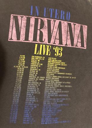 Zara футболка nirvana 5