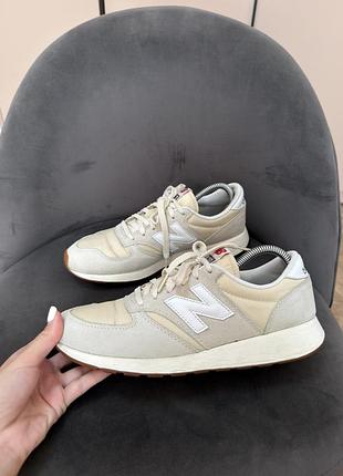Кросівки жіночі new balance 420 бежеві, розмір 41, довжина устілки 26,5 см
