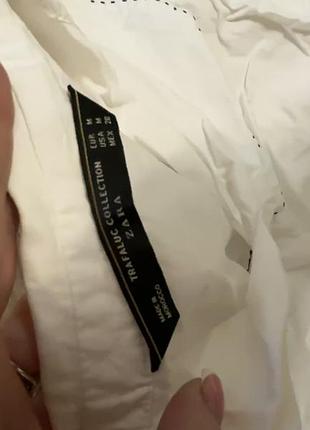 Біла блуза zara розмір с 2